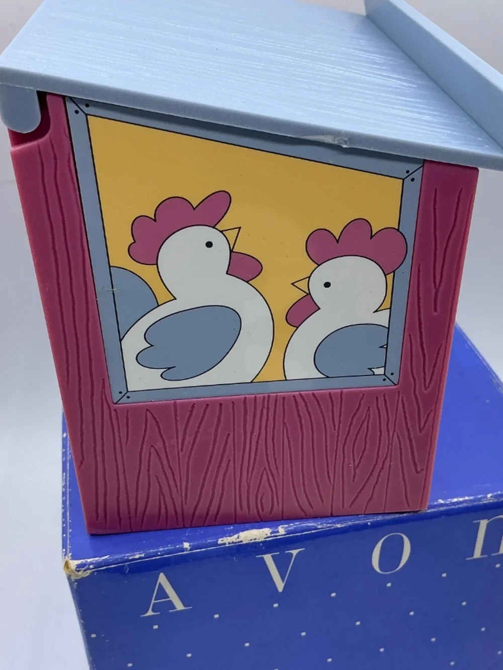 Avon Recipe Box Down on The Farm